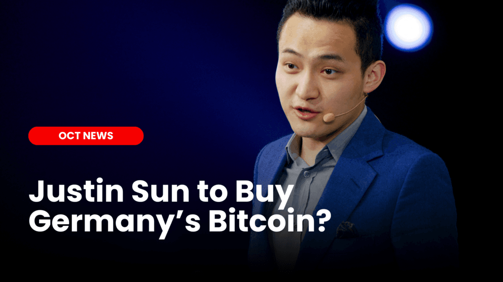 Justin Sun to Buy Germany&#8217;s Bitcoin image