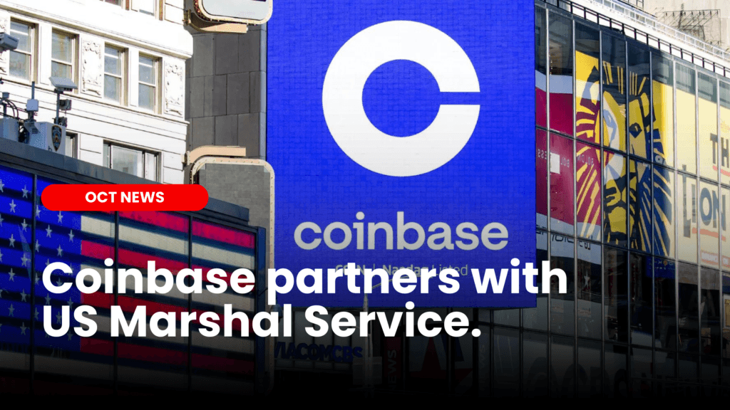 Coinbase partners with US Marshal service