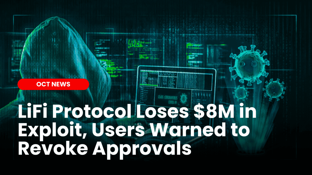 LiFi Protocol Loses $8M in Exploit, Users Warned to Revoke Approvals