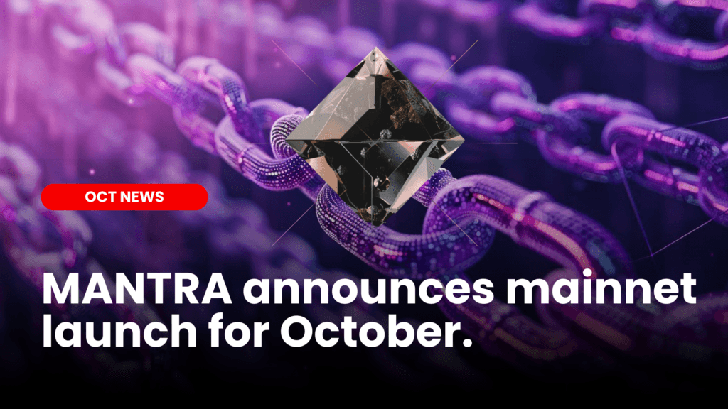 Mantra announces mainnet launch for October image