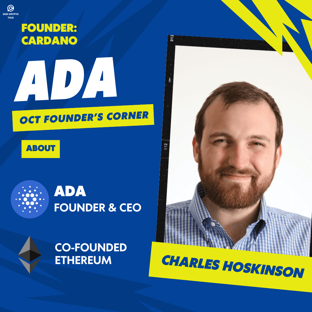 Founder’s Corner ADA: Charles Hoskinson image