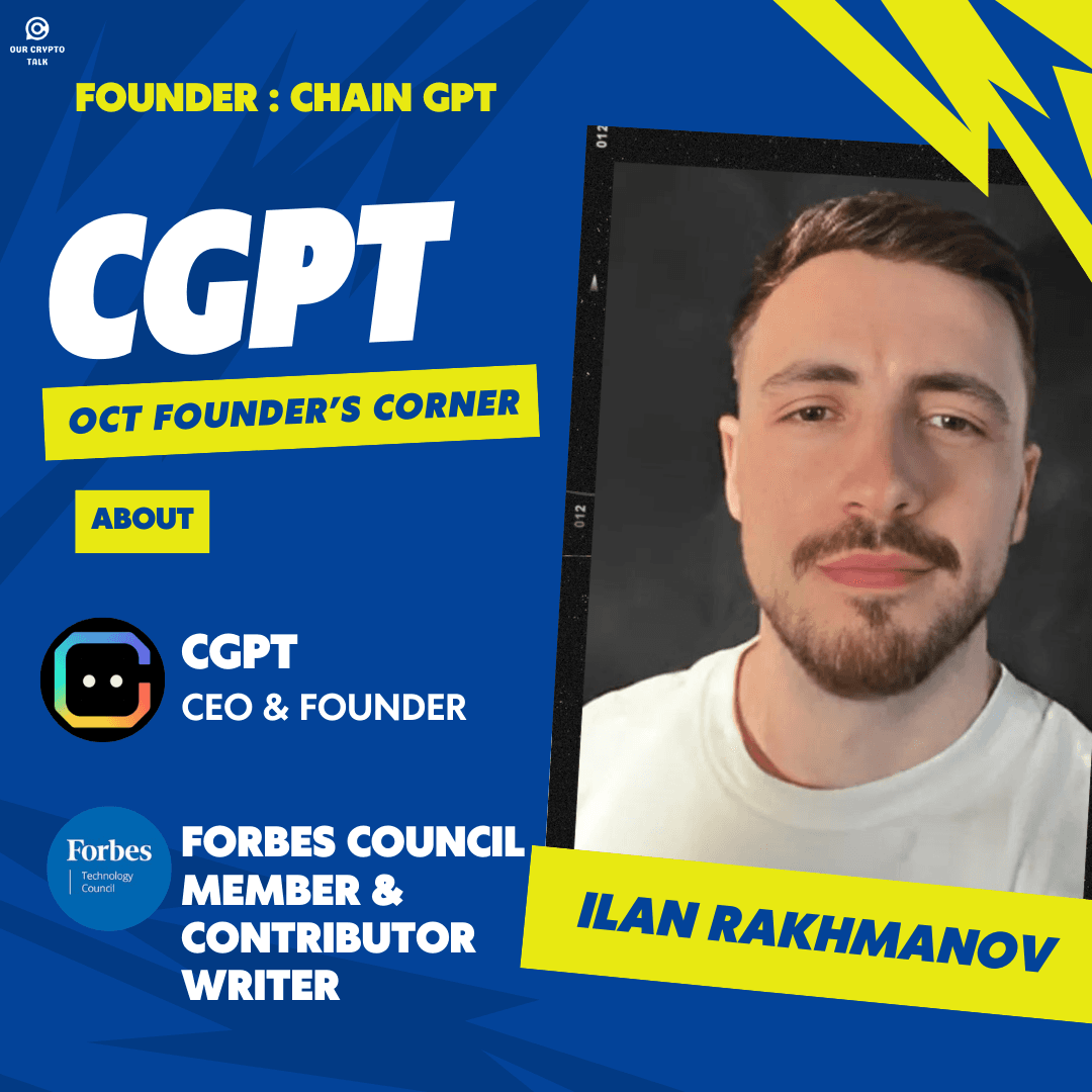 Founder’s Corner CGPT :  Ilan Rakhmanov