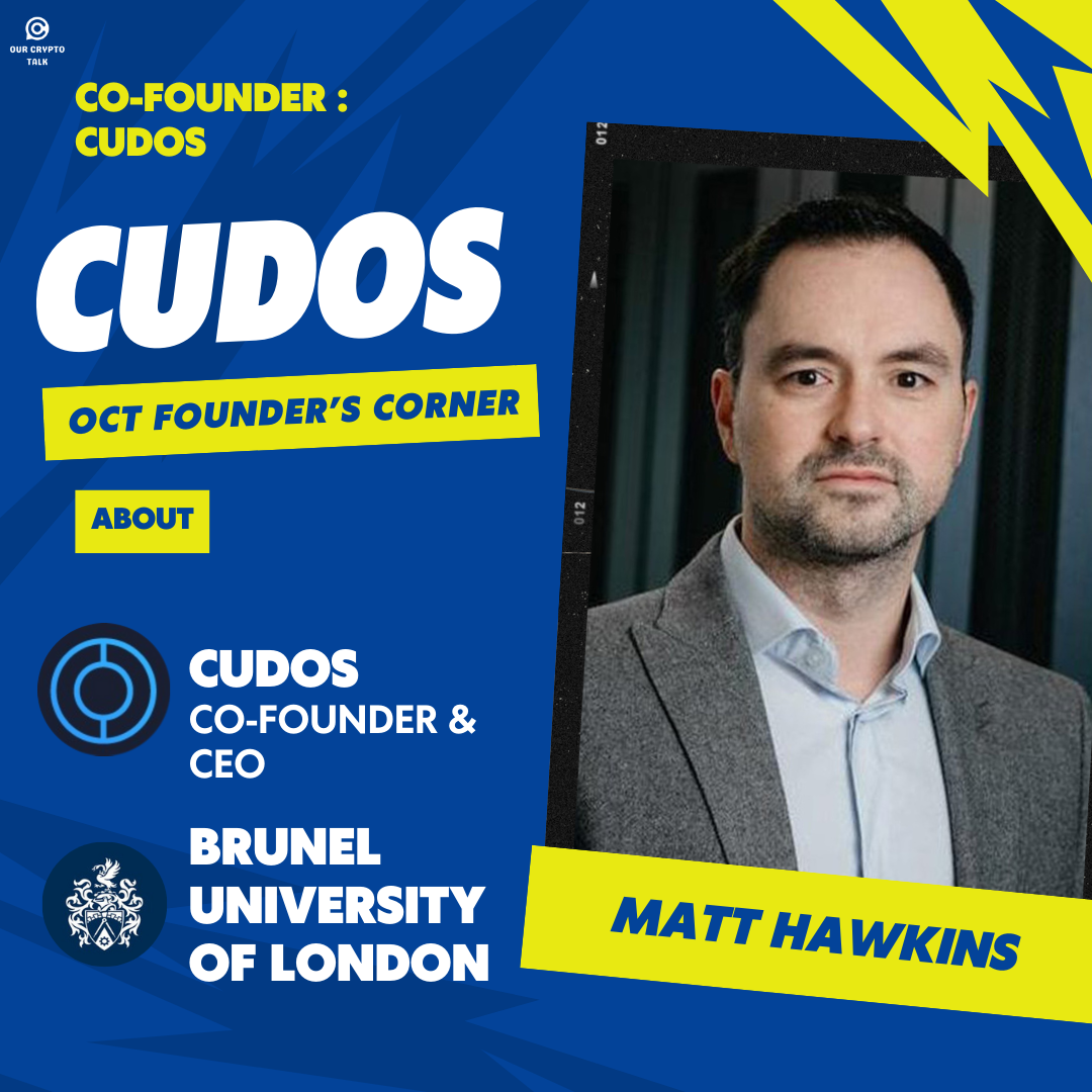 Founder’s Corner CUDOS : Matt Hawkins image