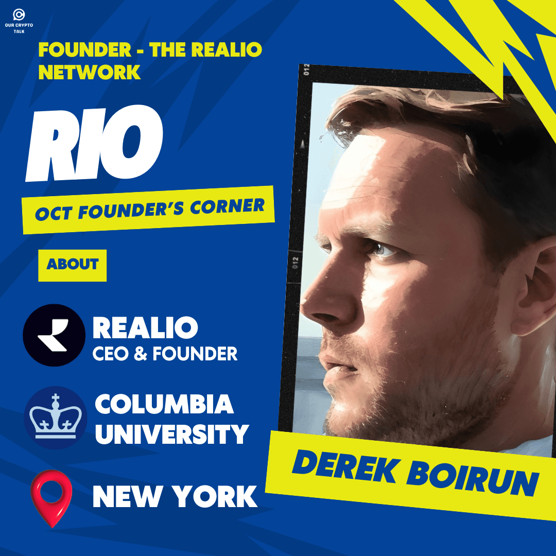 Founder’s Corner RIO: Derek Boirun