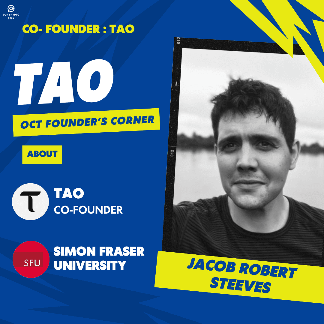 Founder’s Corner TAO : Jacob Robert Steeves image