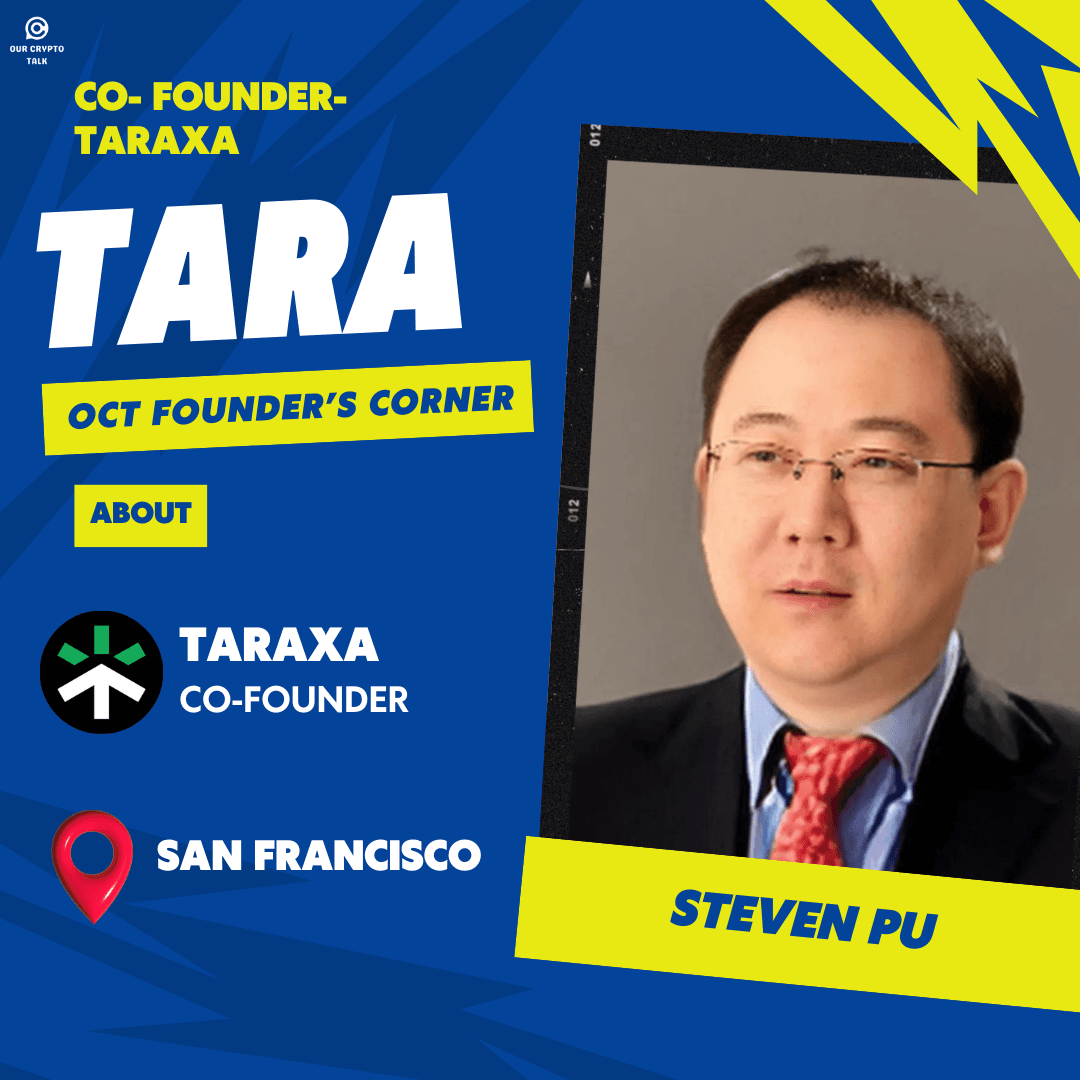 Founder’s Corner Taraxa : Steven Pu image