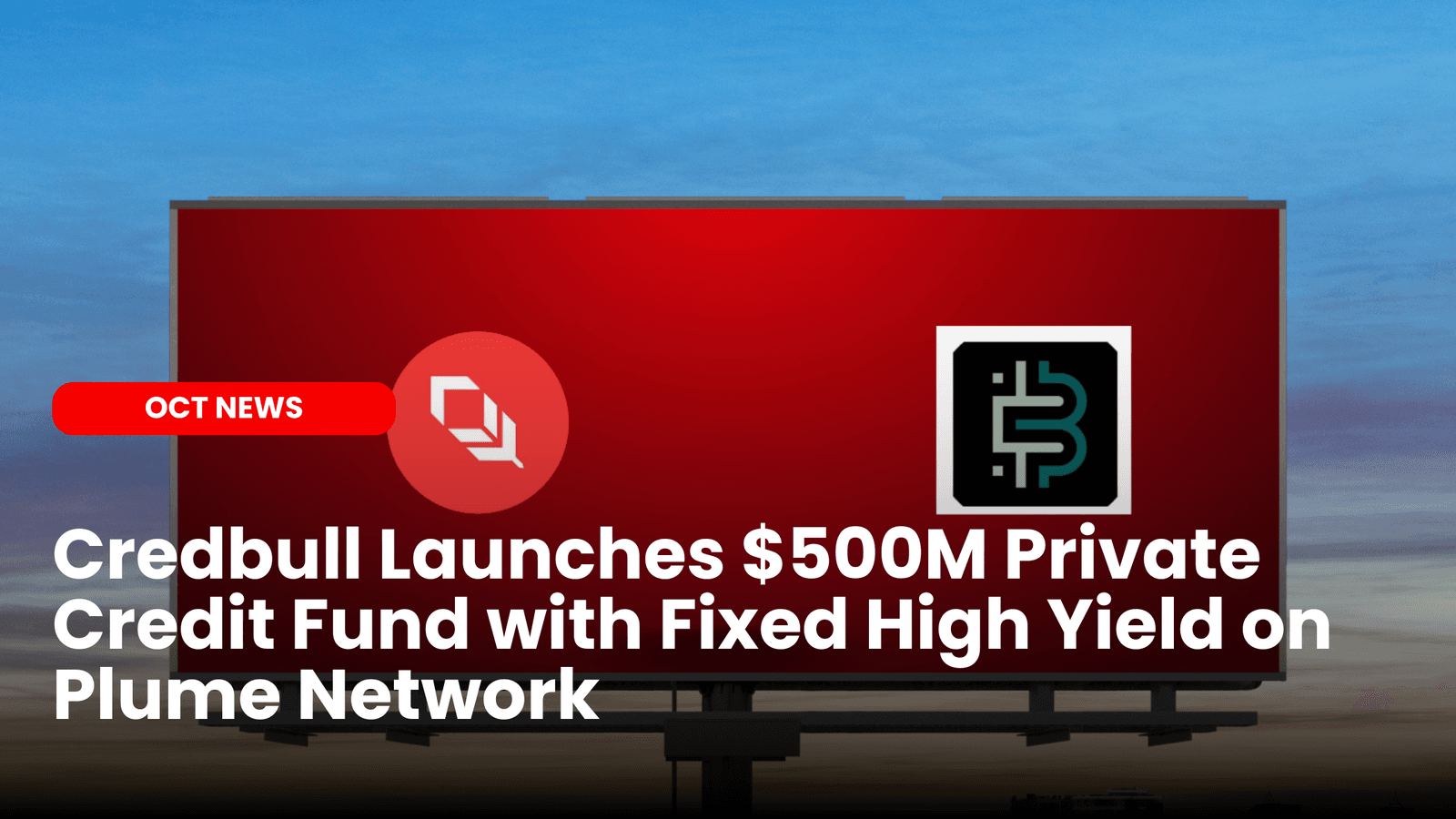 Credbull Launches $500M Private Credit Fund with Fixed High Yield on Plume Network image