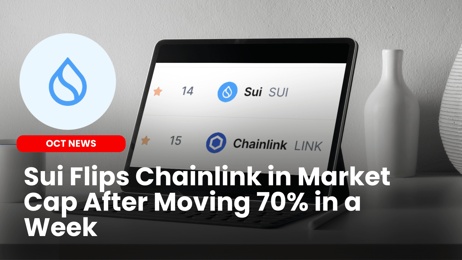 Sui Flips Chainlink in Market Cap After Moving 70% in a Week image