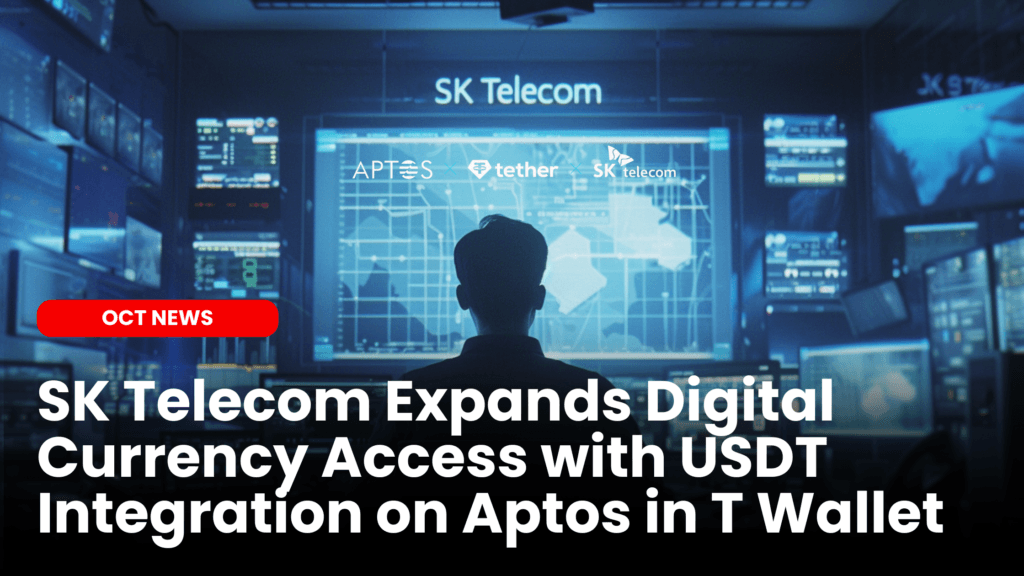 SK Telecom Expands Digital Currency Access with USDT Integration on Aptos in T Wallet