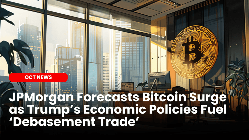 JPMorgan Forecasts Bitcoin Surge as Trump’s Economic Policies Fuel ‘Debasement Trade’