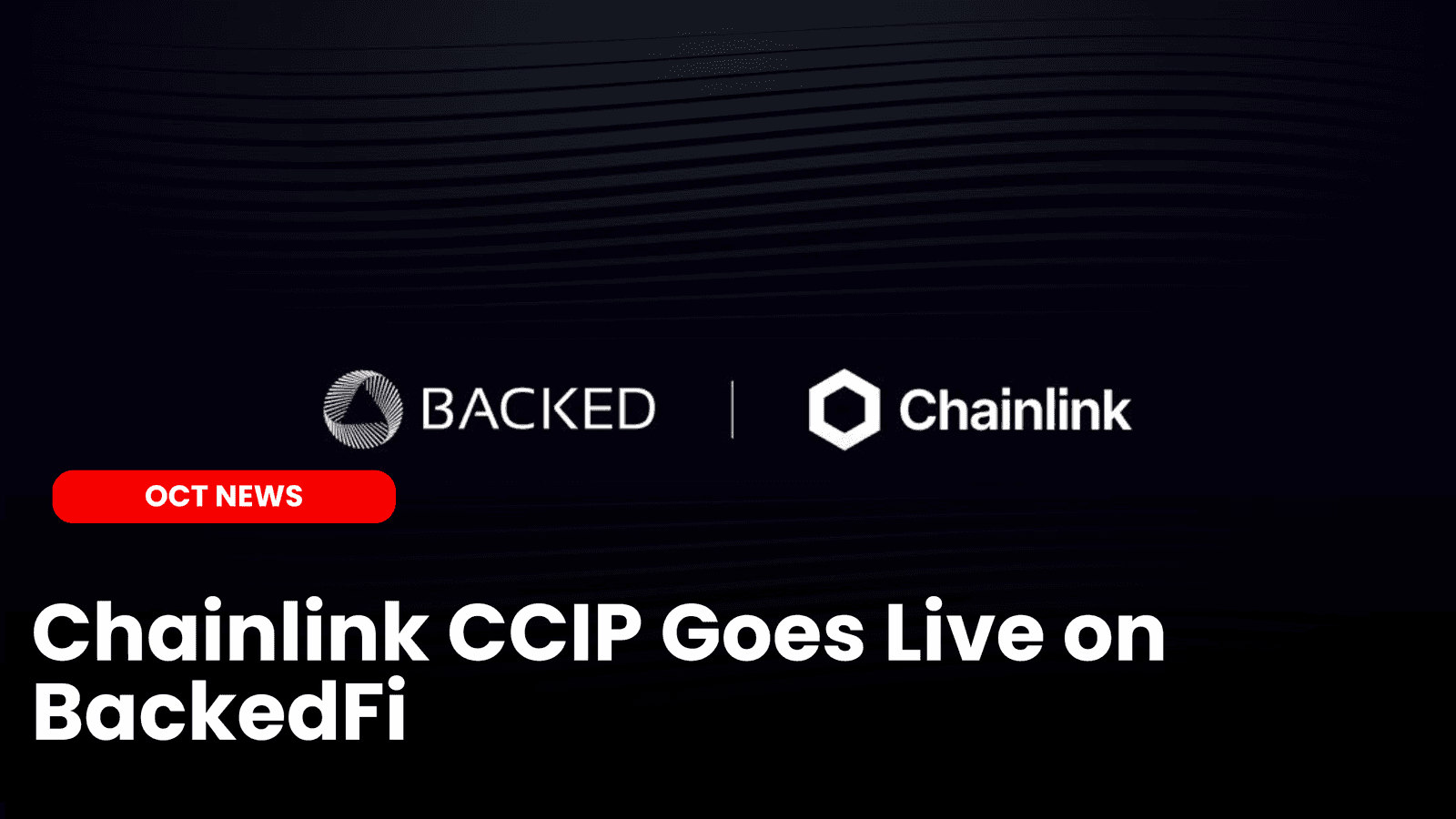 Chainlink CCIP Goes Live on BackedFi image