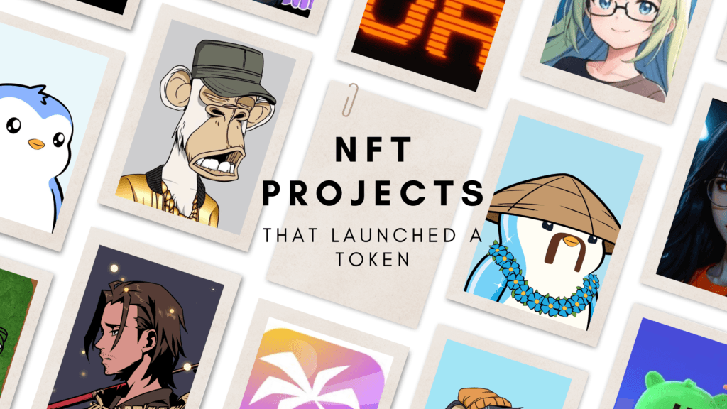 NFT Projects That Launched a Token image