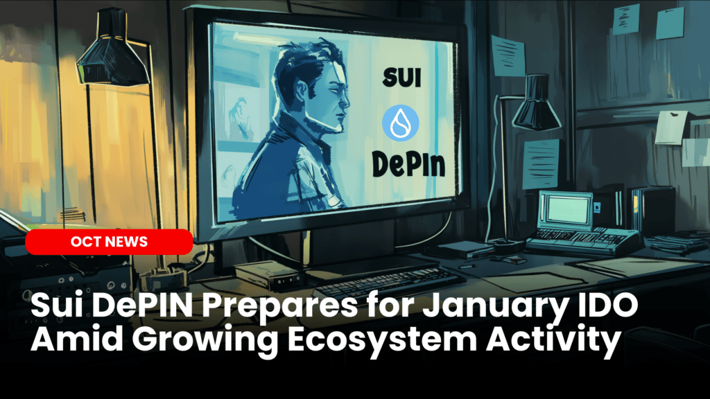 Sui DePIN Prepares for January IDO Amid Growing Ecosystem Activity image