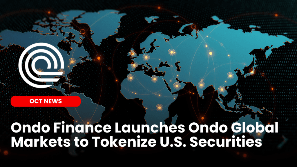 Ondo Finance Launches Ondo Global Markets to Tokenize U.S. Securities image