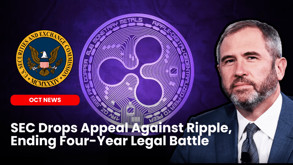 SEC Drops Appeal Against Ripple, Ending Four-Year Legal Battle