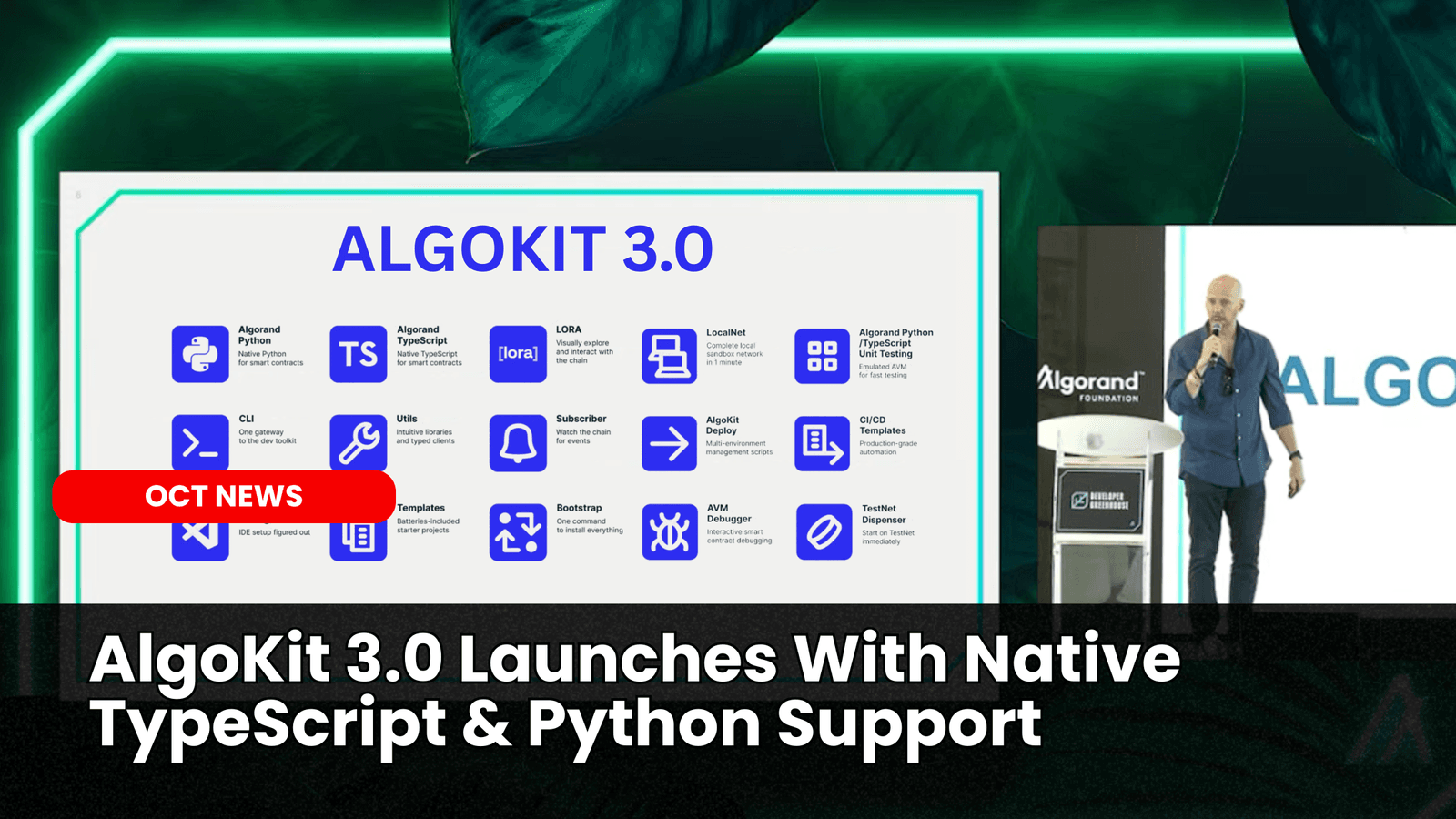 AlgoKit 3.0 Launches With Native TypeScript &#038; Python Support image