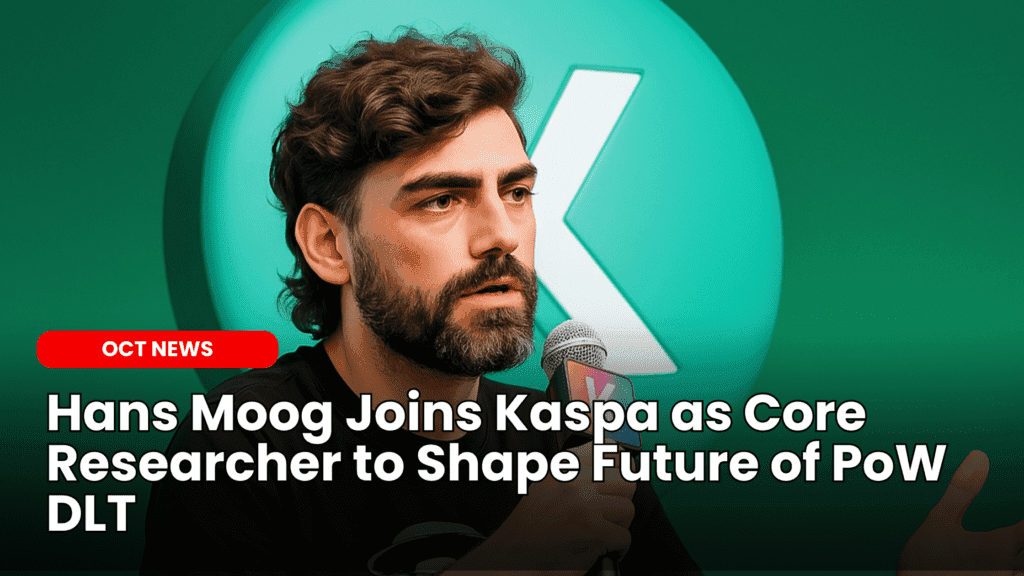 Hans Moog Joins Kaspa as Core Researcher to Shape Future of PoW DLT image