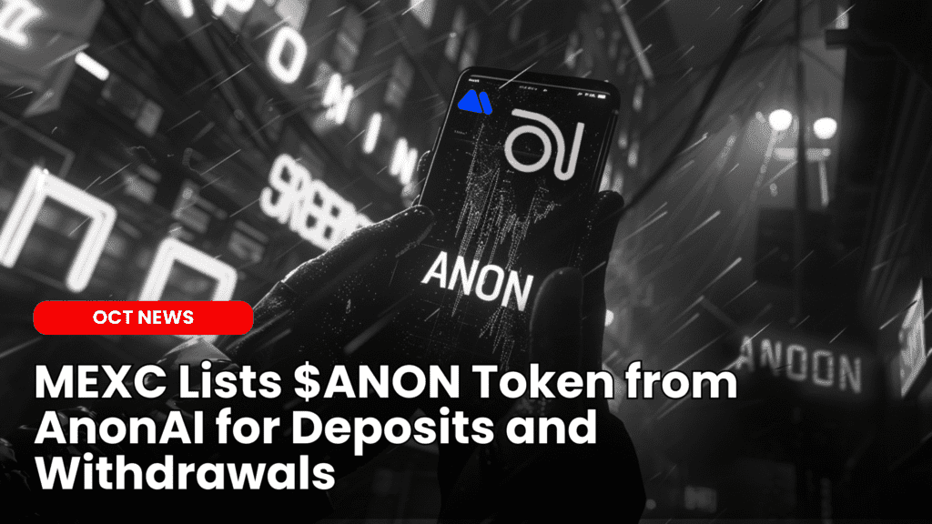 MEXC Lists ANON Token for Deposits and Withdrawals image