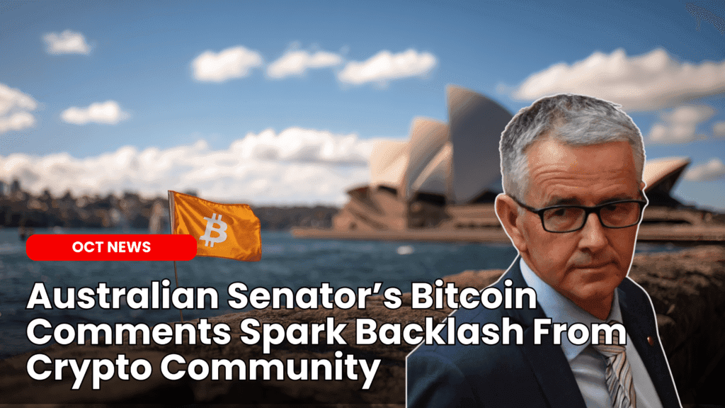 Australian Senator’s Bitcoin Comments Spark Backlash From Crypto Community image