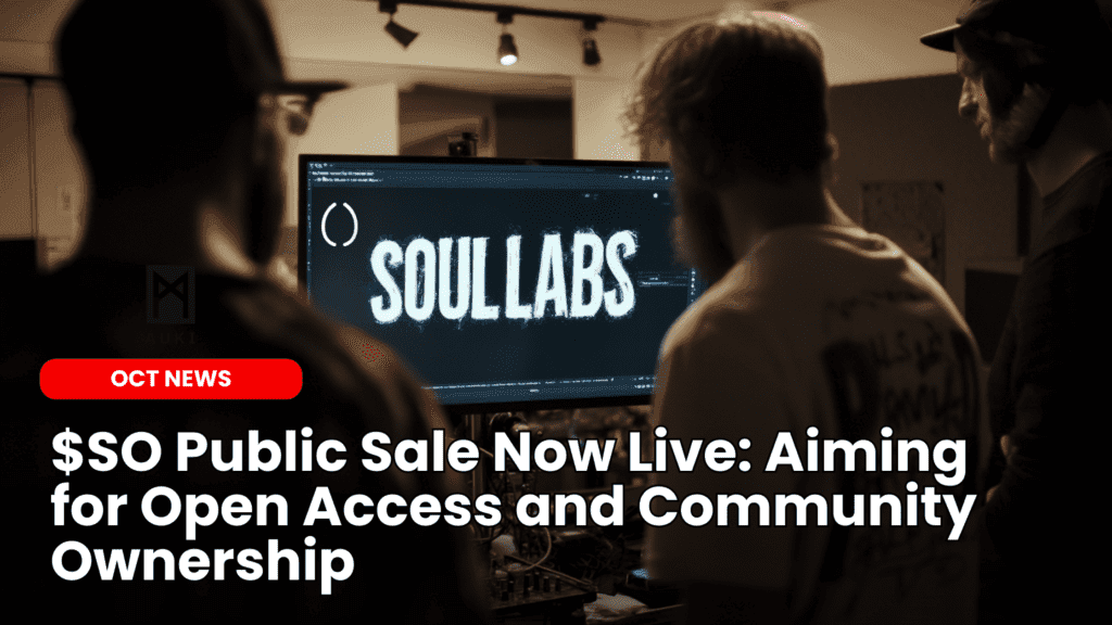 Soul Labs Launches $SO Public Sale with Focus on Open Access and Community Participation image