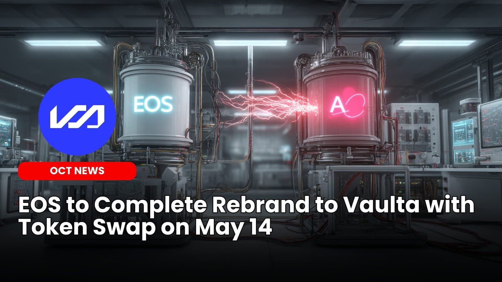EOS to Complete Rebrand to Vaulta with Token Swap on May 14 image