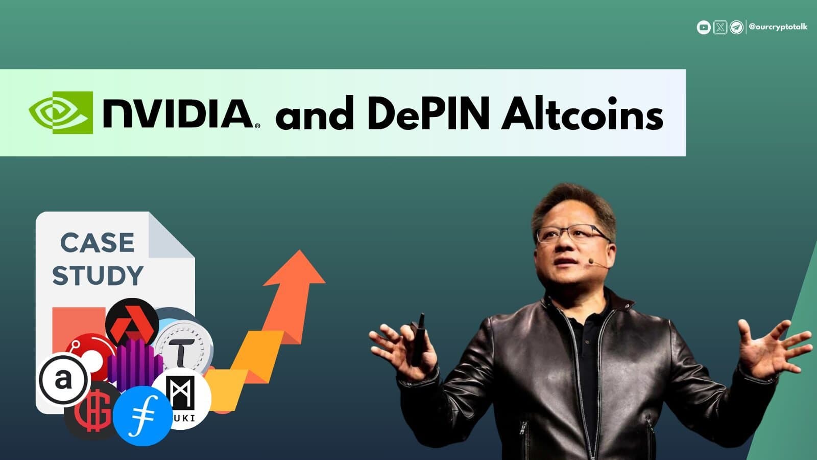 Case Study : How NVIDIA Boosted DePIN and AI Altcoins in 2024 image