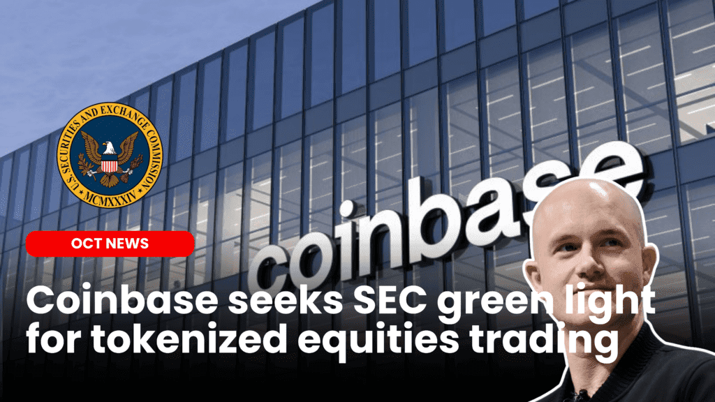 Coinbase seeks SEC green light for tokenized equities trading image