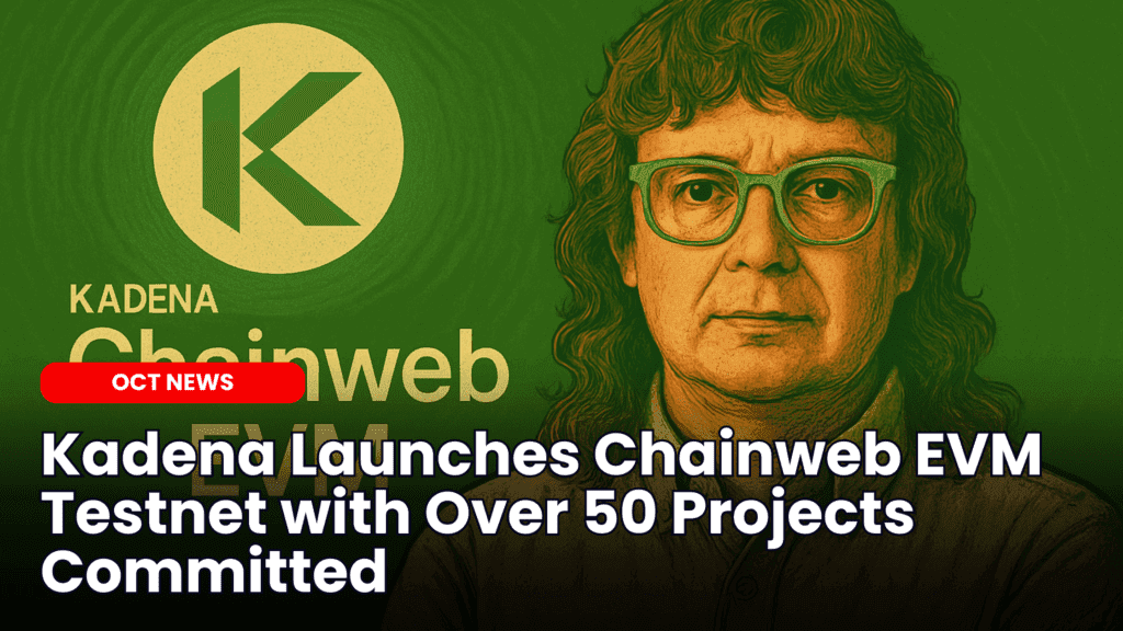 Kadena Launches Chainweb EVM Testnet with Over 50 Projects Committed image