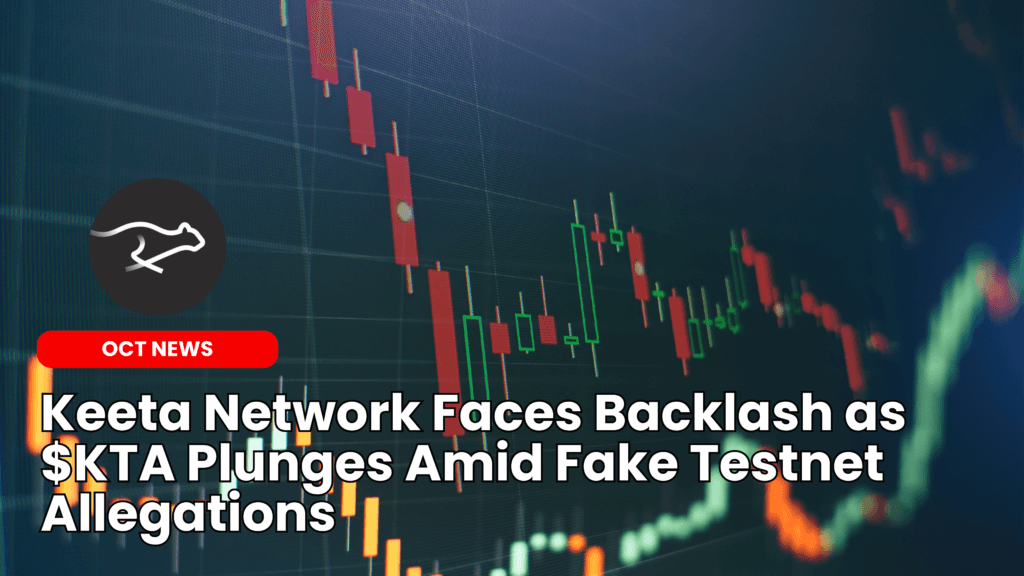 Keeta Network Faces Backlash as $KTA Plunges Amid Fake Testnet Allegations image
