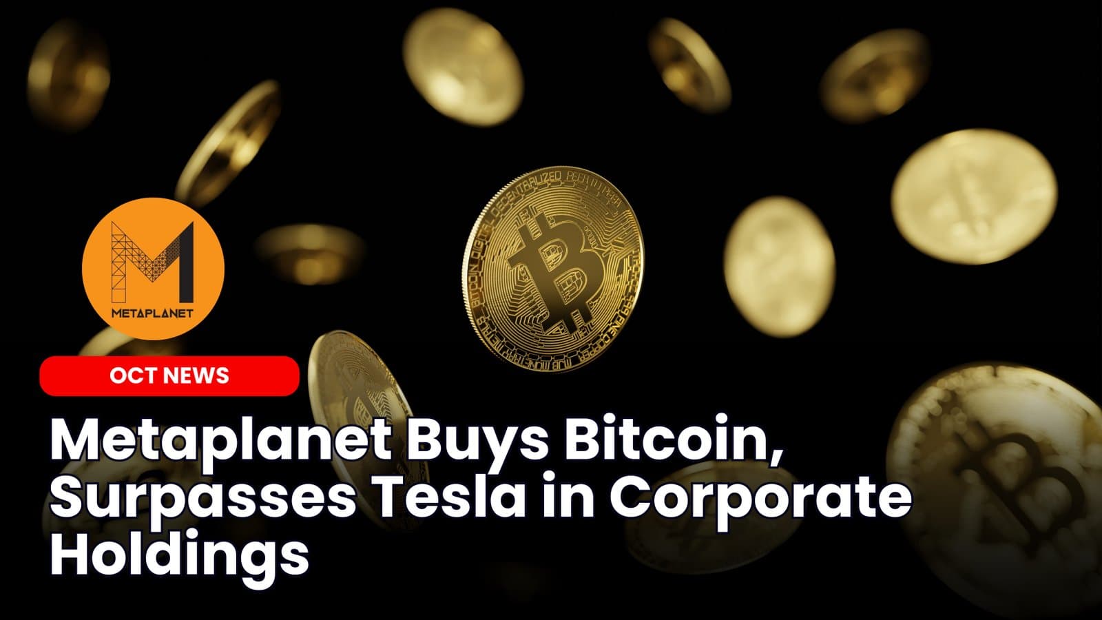 Metaplanet Buys Bitcoin, Surpasses Tesla in Corporate Holdings image