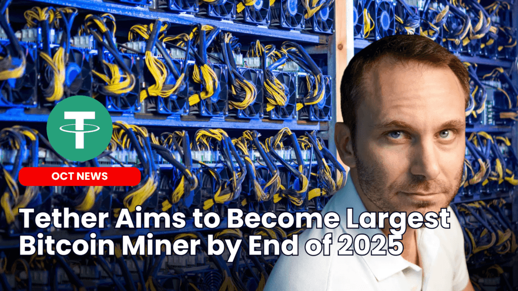 Tether Aims to Become Largest Bitcoin Miner by End of 2025 image