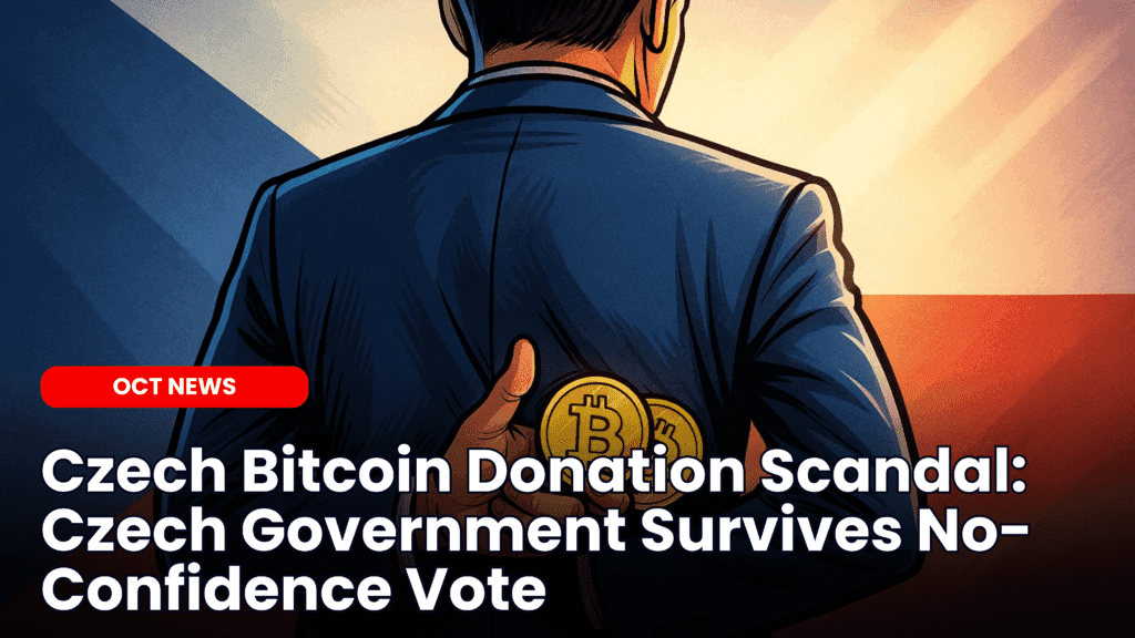 Czech Bitcoin Donation Scandal: Czech Government Survives No-Confidence Vote image