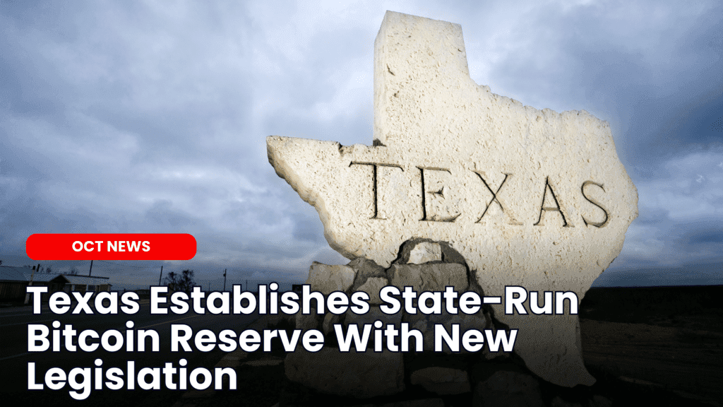 Texas Establishes State-Run Bitcoin Reserve With New Legislation image
