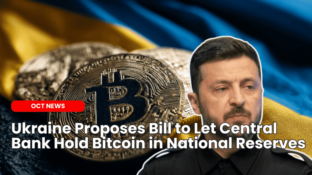 Ukraine Proposes Bill to Let Central Bank Hold Bitcoin in National Reserves image