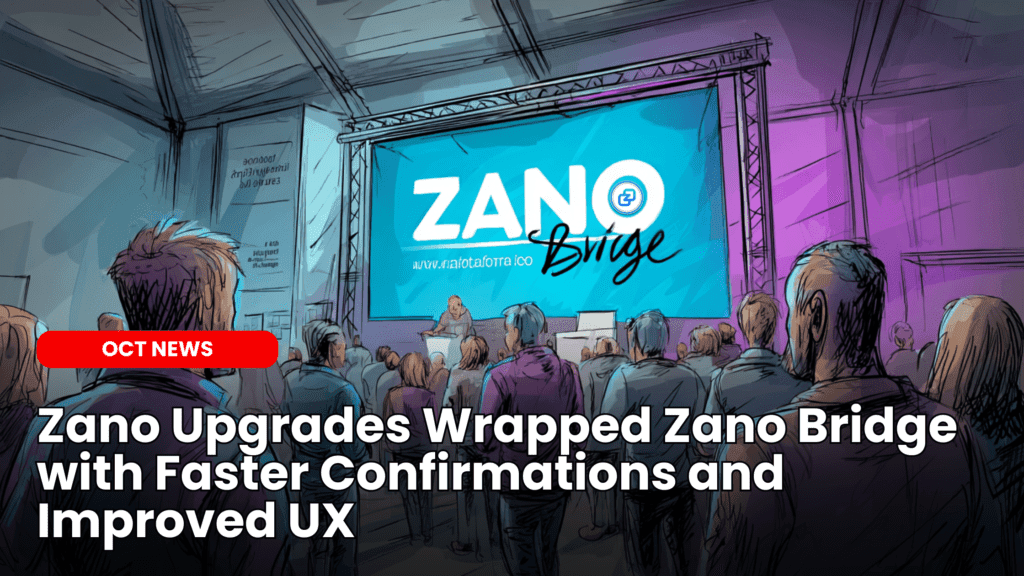 Zano Upgrades Wrapped Zano Bridge with Faster Confirmations and Improved UX image