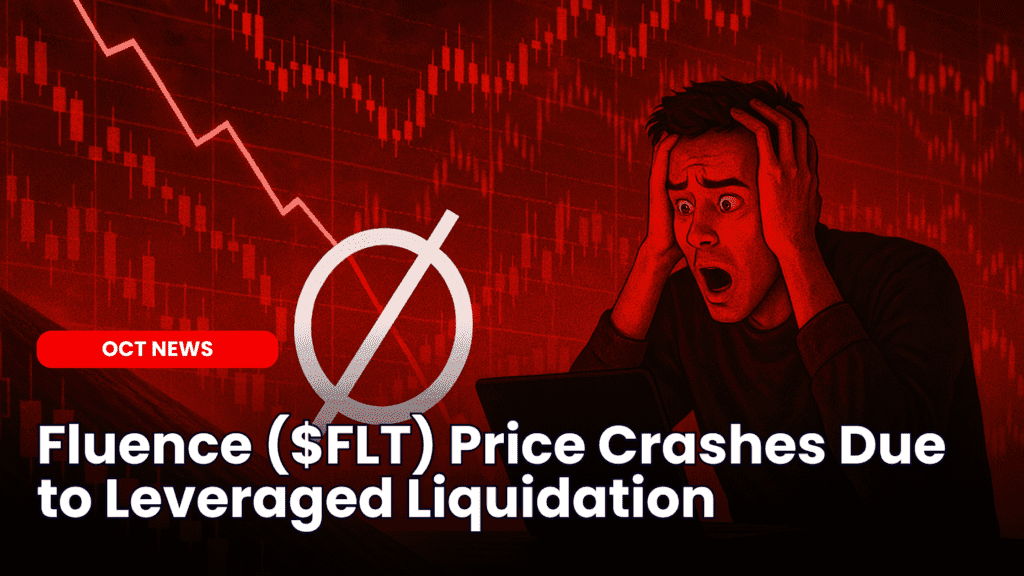 Fluence ($FLT) Price Crashes Due to Leveraged Liquidation image
