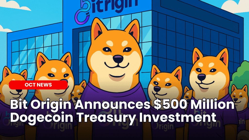 Bit Origin Announces $500 Million Dogecoin Treasury Investment image