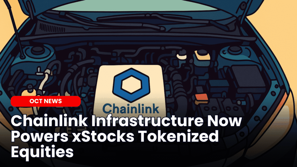 Chainlink Infrastructure Now Powers xStocks Tokenized Equities image