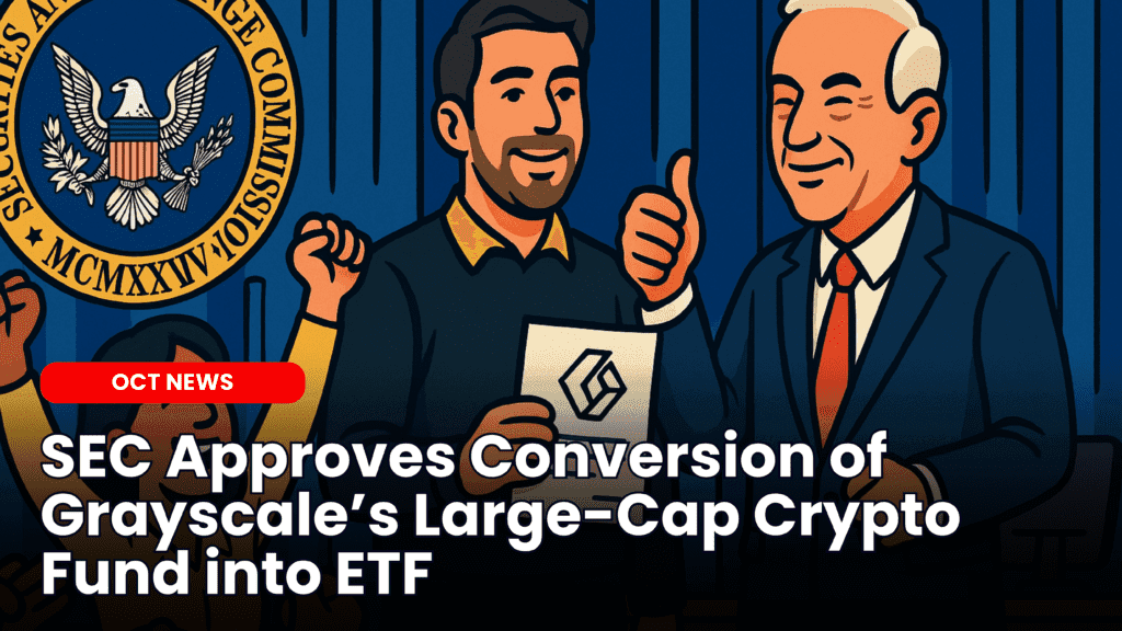 SEC Approves Conversion of Grayscale’s Large-Cap Crypto Fund into ETF image
