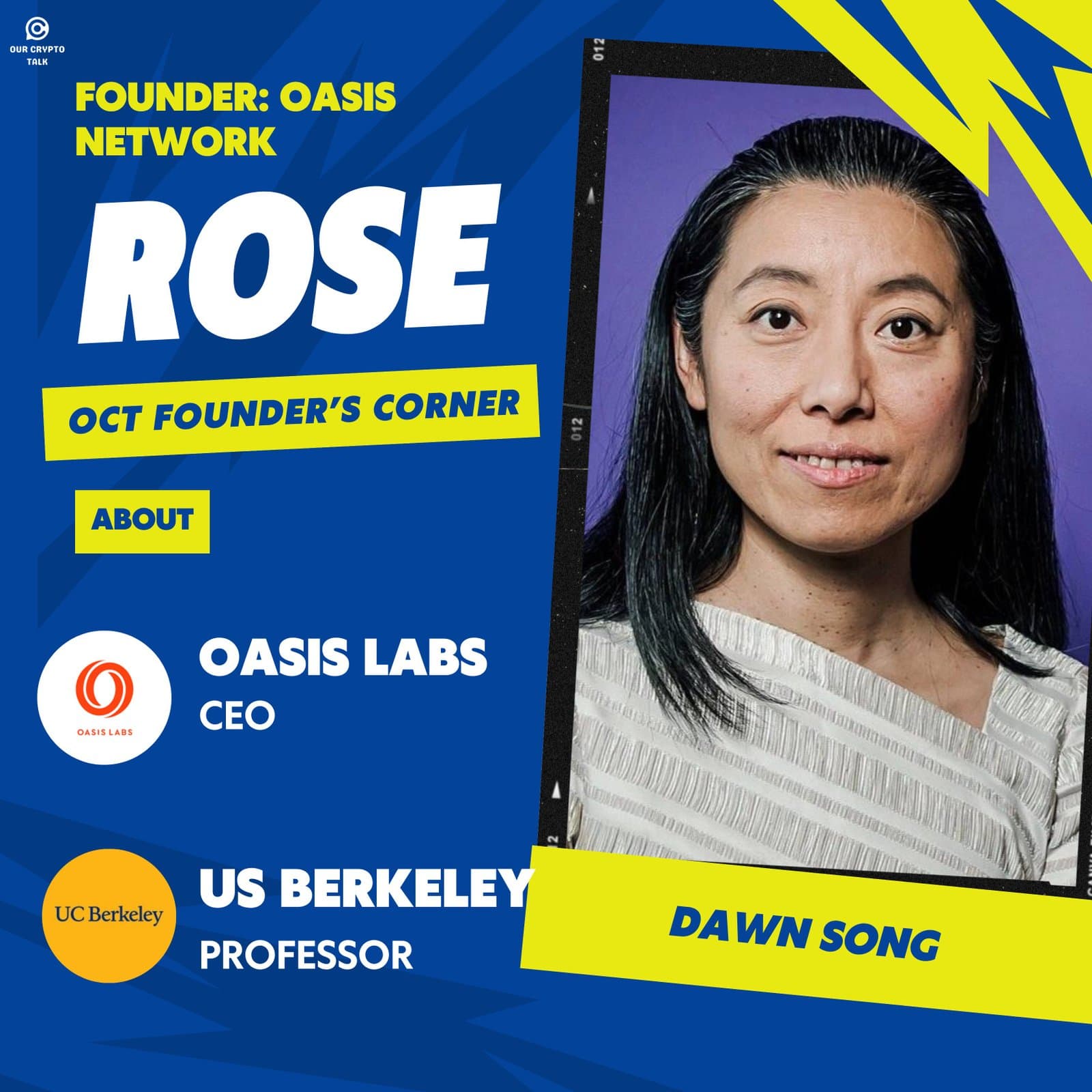 Dawn Song- Oasis Network image