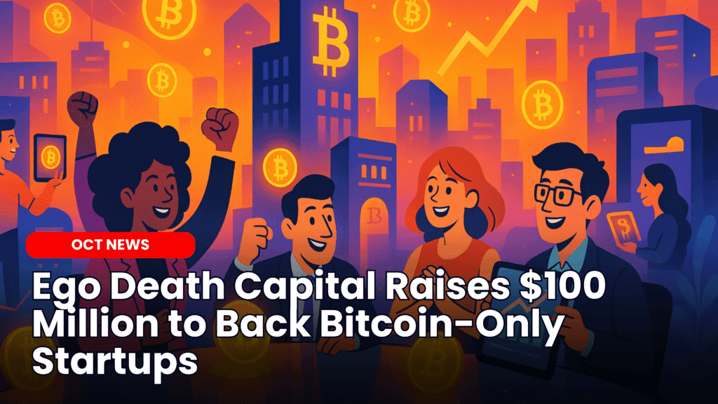 Ego Death Capital Raises $100 Million to Back Bitcoin-Only Startups image
