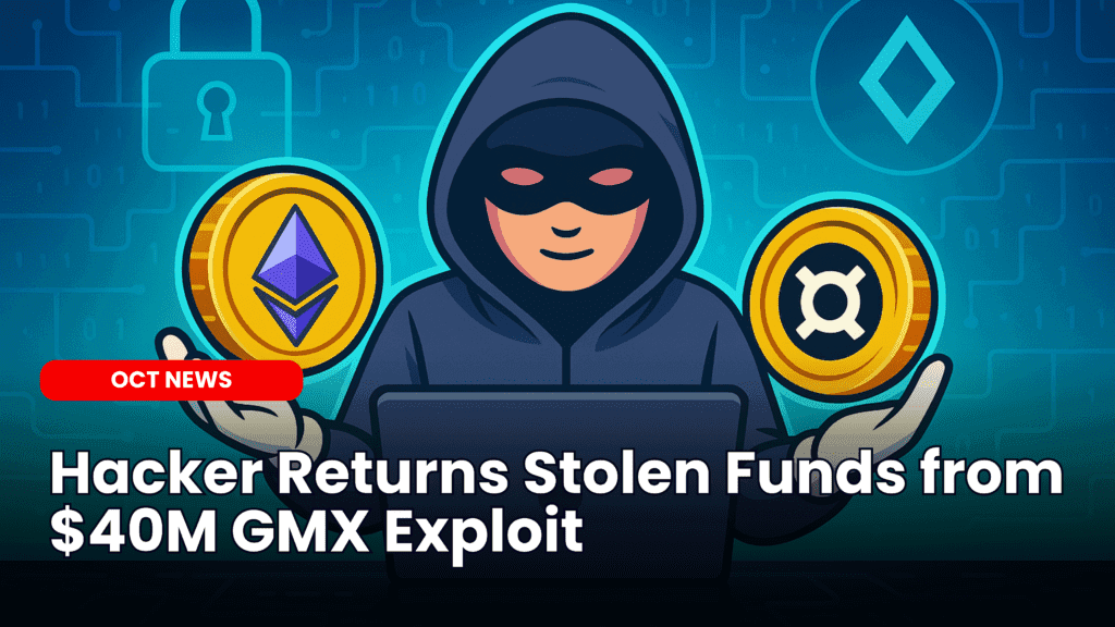 Hacker Returns Stolen Funds from $40M GMX Exploit image