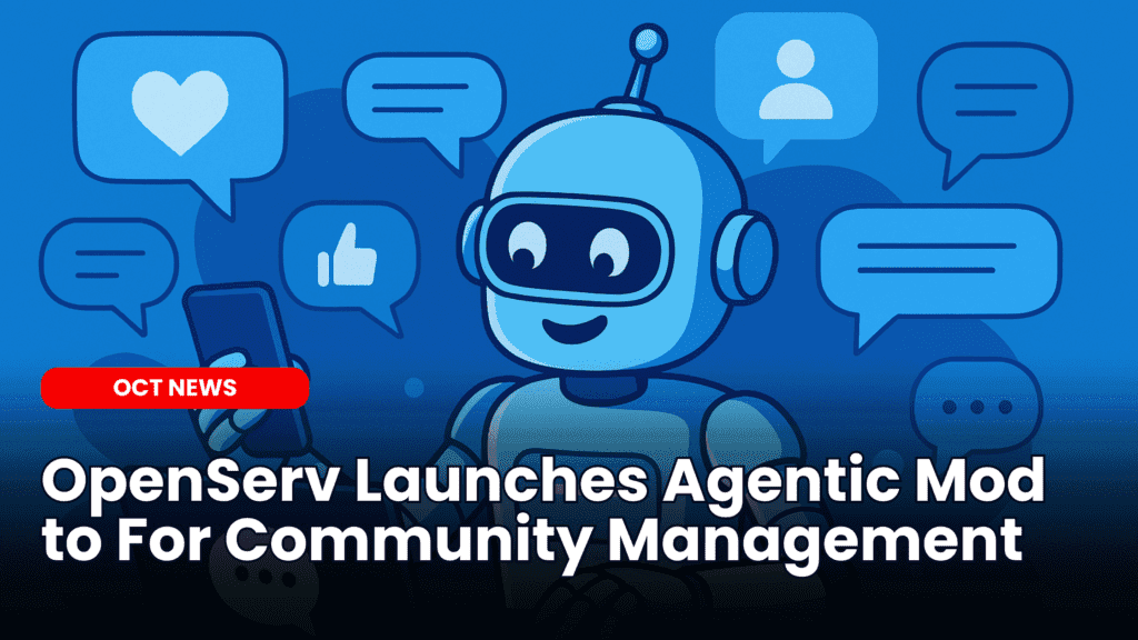 OpenServ Launches Agentic Mod to For Community Management image