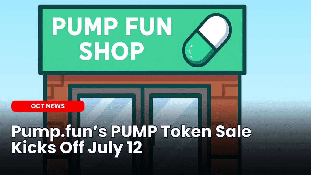 Pump.fun’s PUMP Token Sale Kicks Off July 12 Amid Hype and Heavy Hedging image