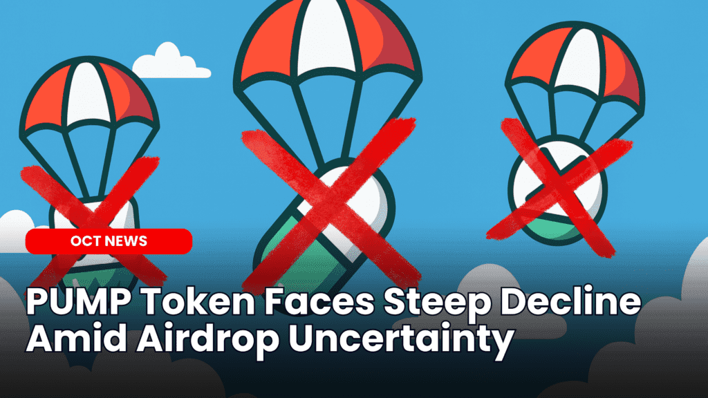 PUMP Token Faces Steep Decline Amid Airdrop Uncertainty image