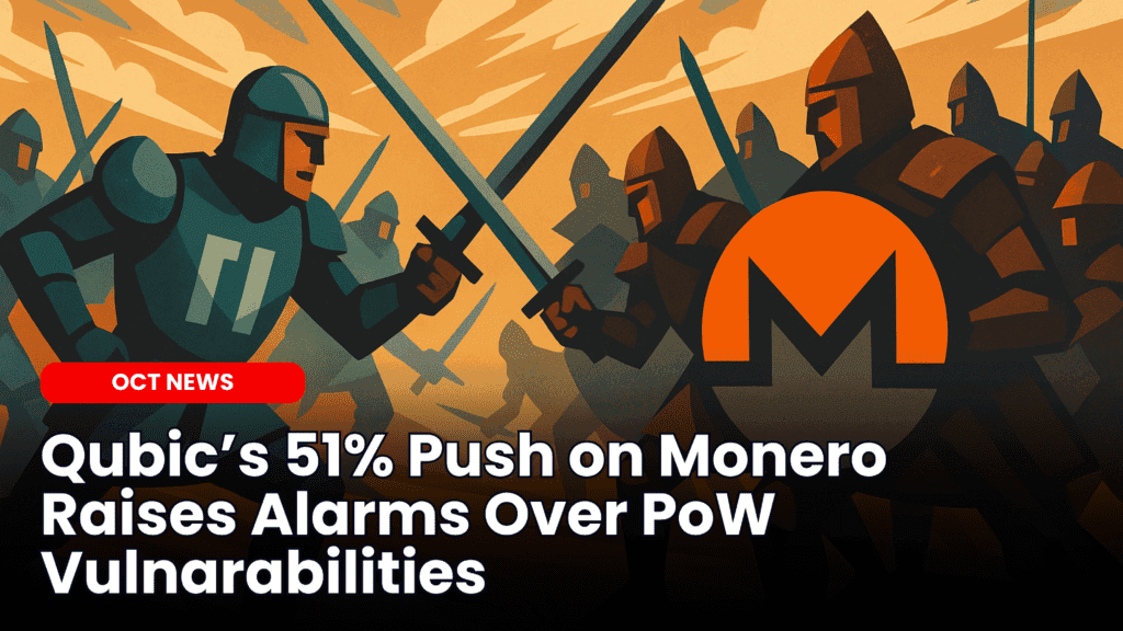Qubic’s 51% Push on Monero Raises Alarms Over PoW Vulnarabilities image