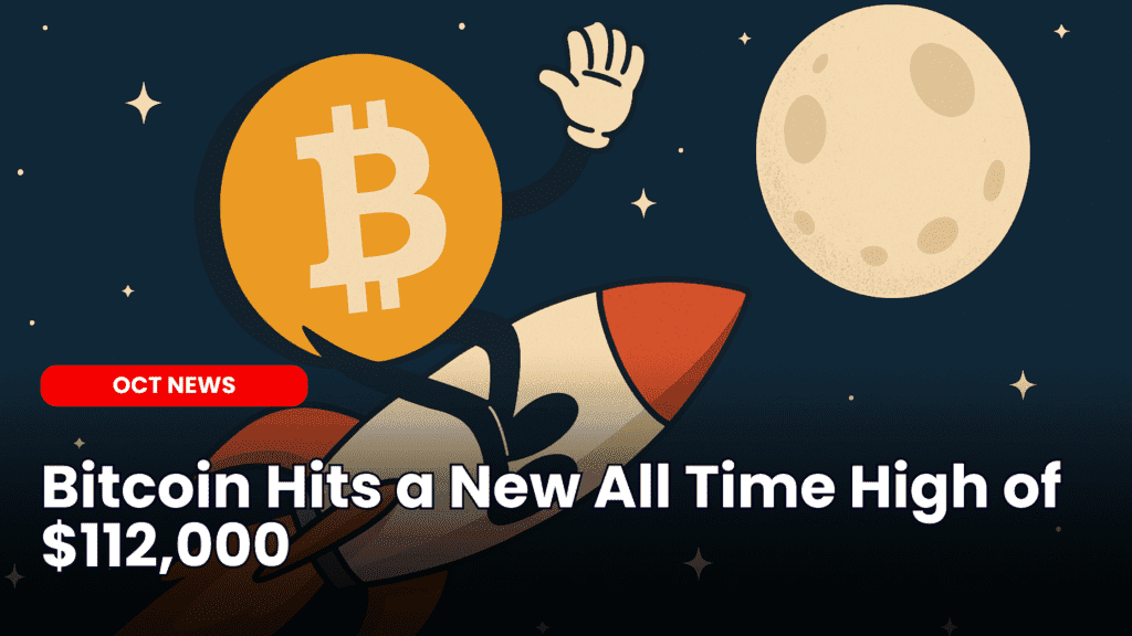 Bitcoin Hits a New All Time High of $112,000 image