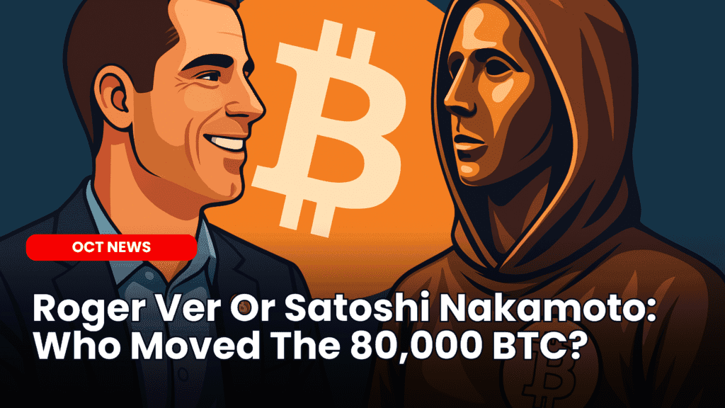 Roger Ver Or Satoshi Nakamoto: Who Moved The 80,000 BTC? image
