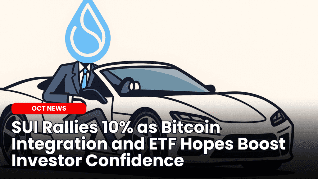 SUI Rallies 10% as Bitcoin Integration and ETF Hopes Boost Investor Confidence image