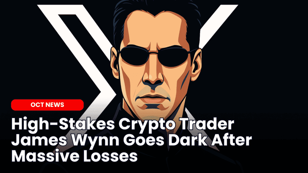 High-Stakes Crypto Trader James Wynn Goes Dark After Massive Losses image